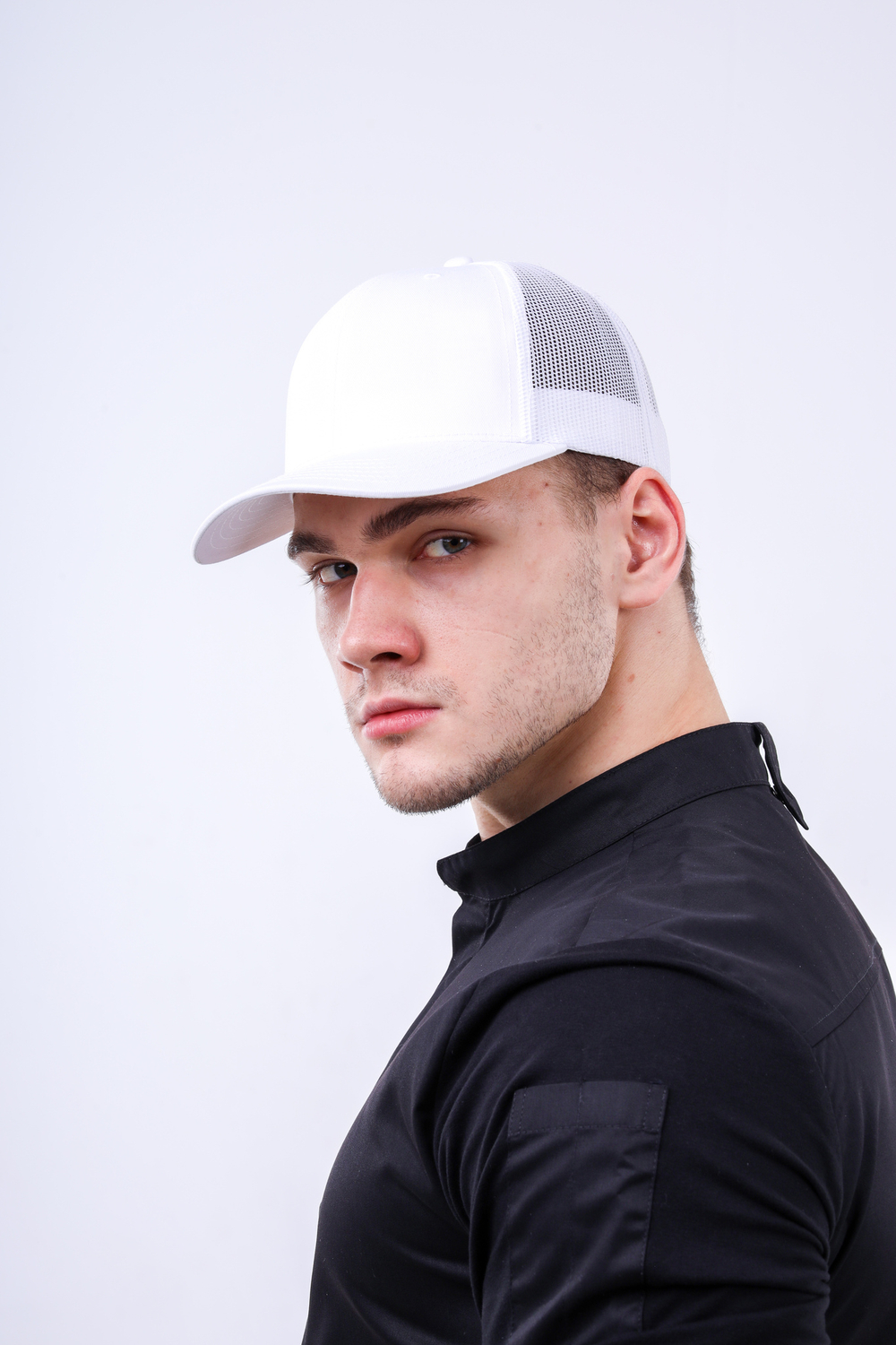 Бейсболка с сеткой AirChef white