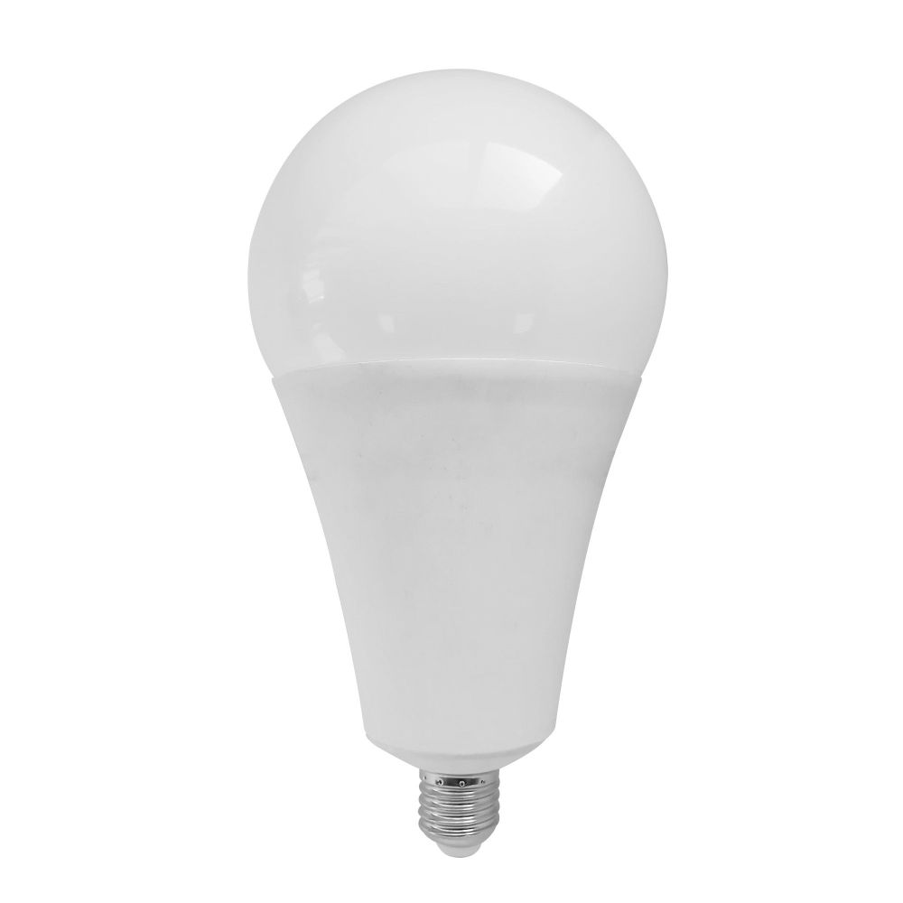 LED-A140-55W-4000K-E27-FR-NR Лампа светодиодная. Форма A. матовая. Серия Norma. Белый свет 4000K. Картон. ТМ Volpe
