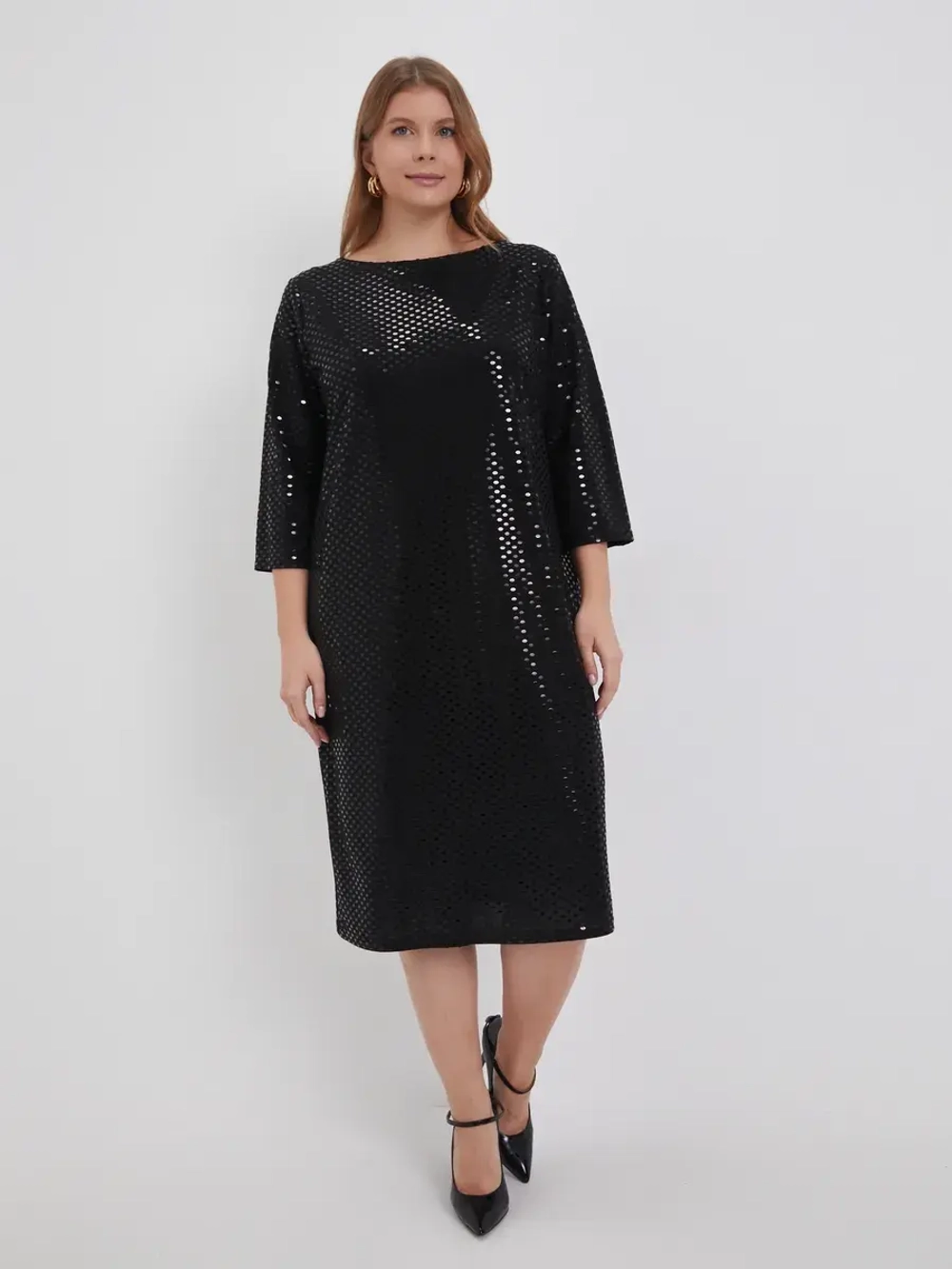 Платье с пайетками вечернее на торжество