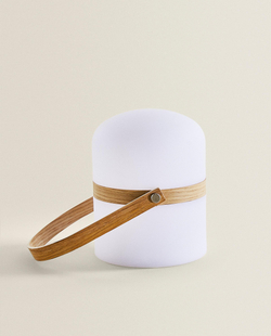 Zara Home Настольная лампа, цвет белый, 26.5 см