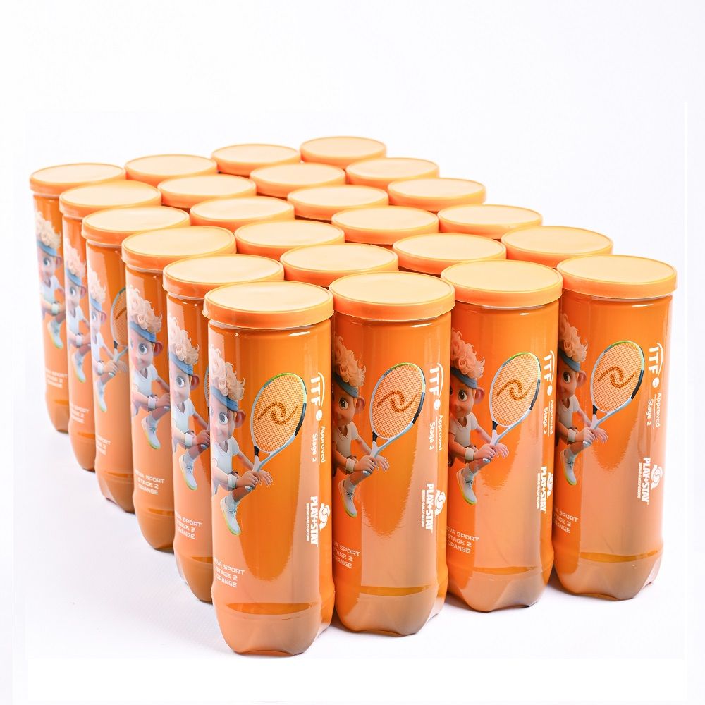 Короб мячей NEVA SPORT Orange (24 банки по 3 мяча)