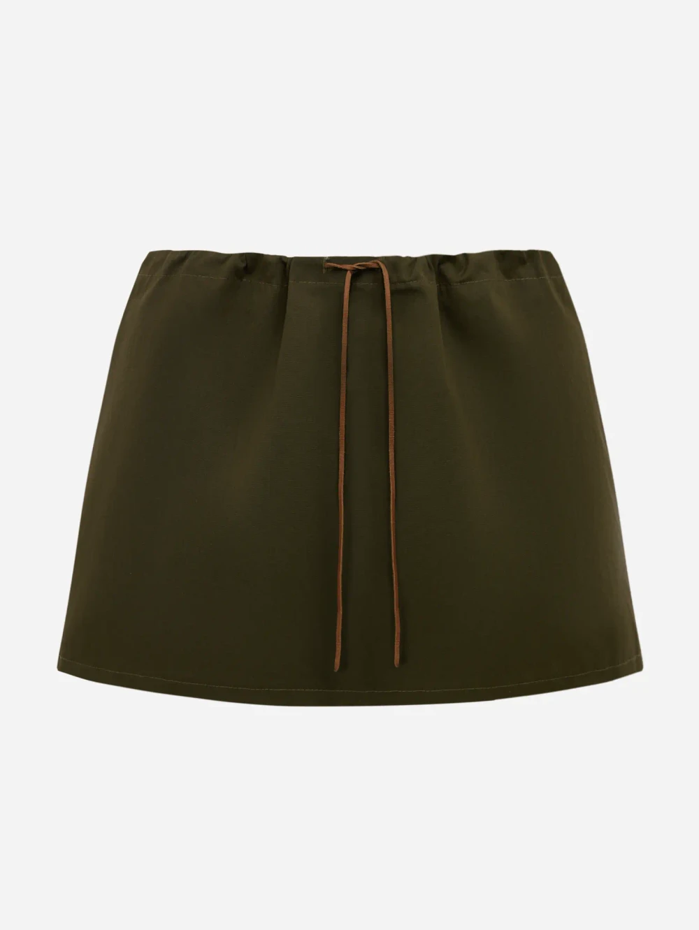 Мини-юбка коралл