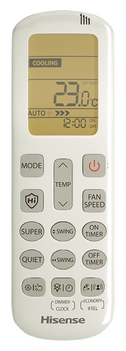 Настенная сплит-система Hisense AS-24HW4RBSKC00G/AS-24HW4RBSKC00W серия ERA Classic A UPGRADE 2025 WI-FI