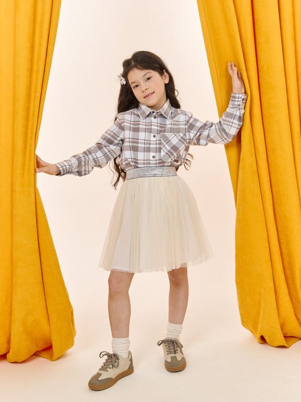 Юбка из фатина 