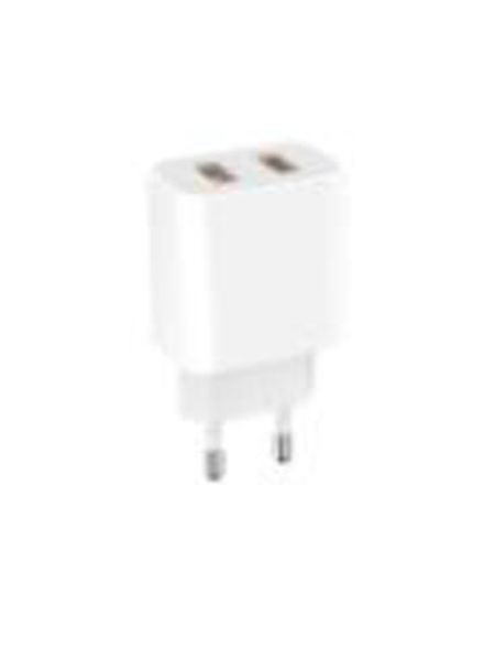 Сетевое З/У GoPower GP2U 2USB 2.4A 12W белый (1/108)