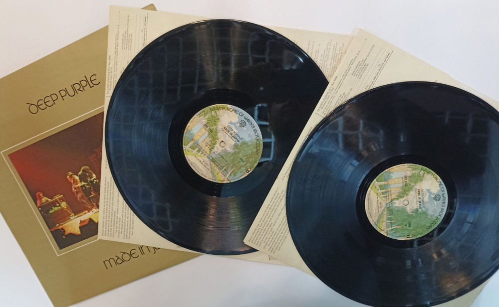 Винтажная виниловая пластинка LP Deep Purple Made In Japan 2LP (USA 1973)