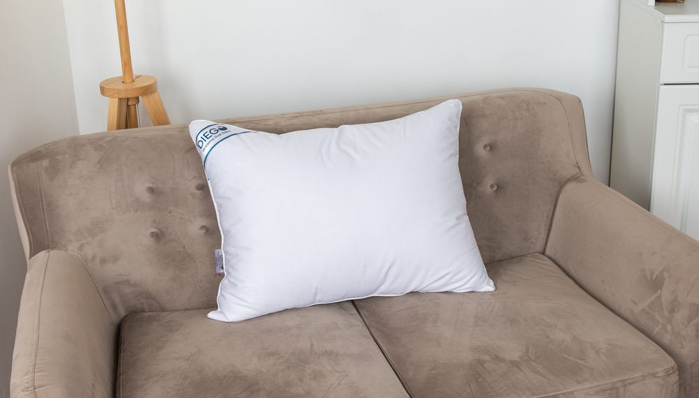 Подушка пуховая Афина 70х70 хлопок