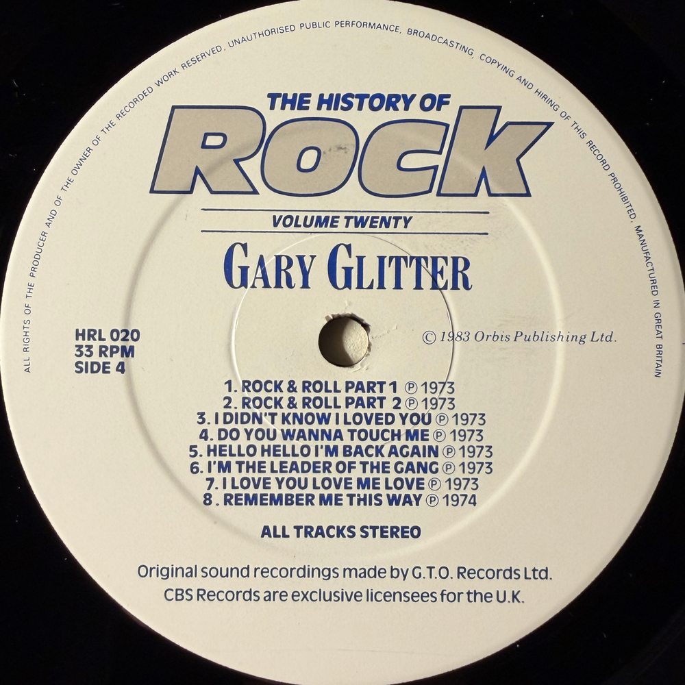 Сборник History Of Rock 20 2LP (Англия 1983г.)