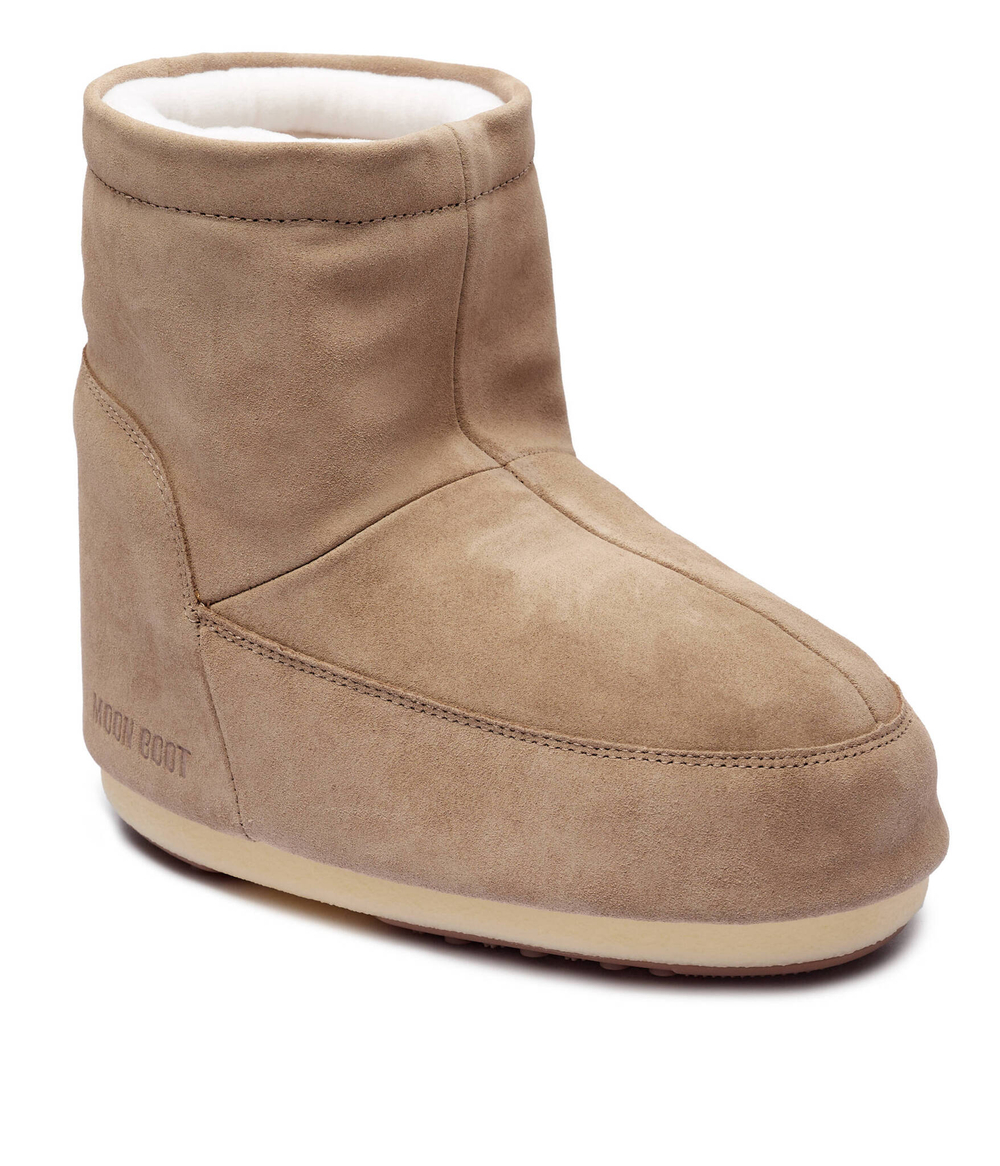 Кожаные угли ICON LOW Moon Boot - бежевый(80D1409400)