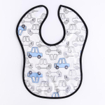 5545680 Нагрудник детский, непромокаемый с карманом «Машины» на липучке