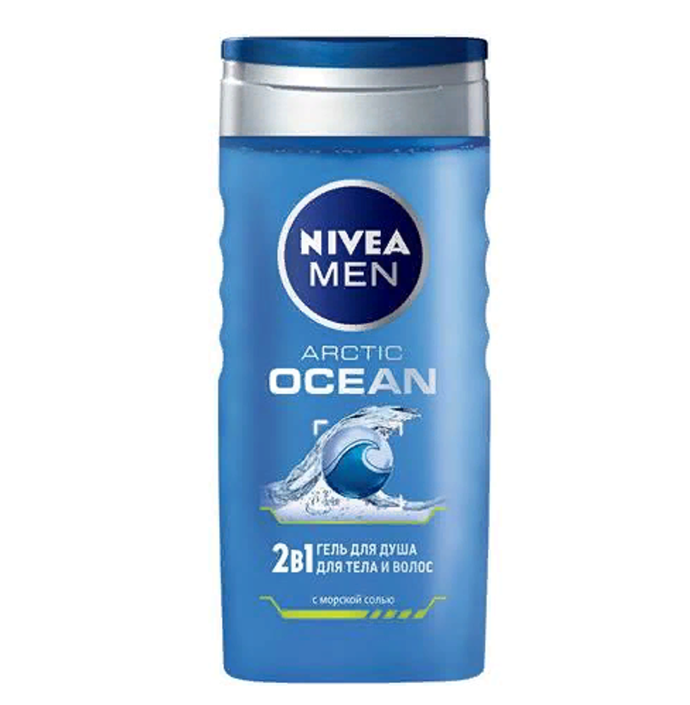 Nivea Men Гель для душа 2в1 Arctic Ocean, 250 мл