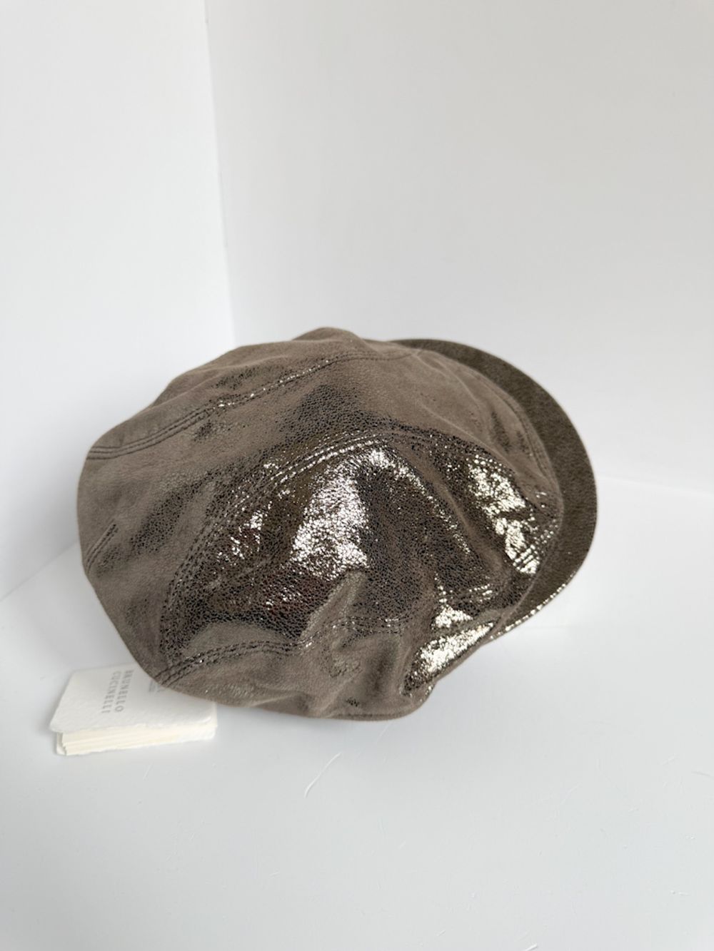 Кожаная кепка Brunello Cucinelli , 116