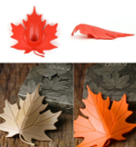 Подпорка для двери autumn, желтая