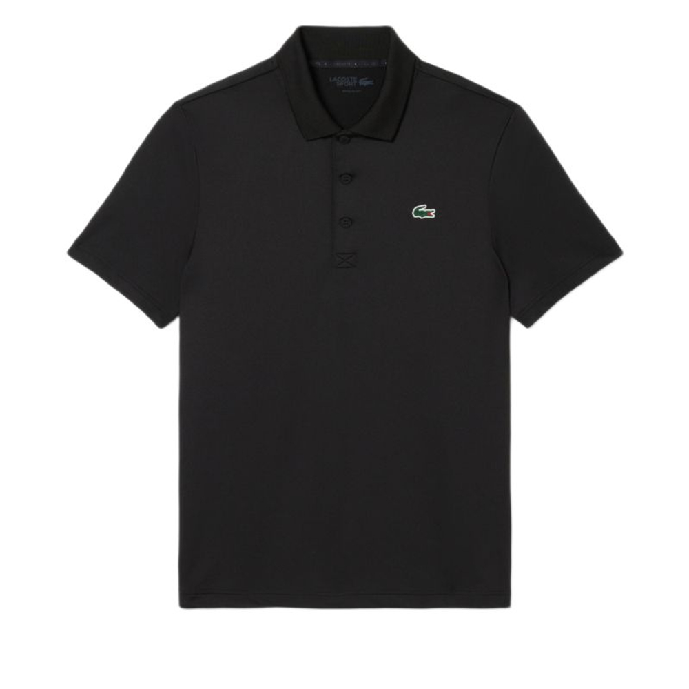 Теннисное поло Lacoste Ultra Dry Stretch Golf - black