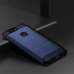 Чехол для OnePlus 5T цвет Blue (синий), серия Carbon от Caseport