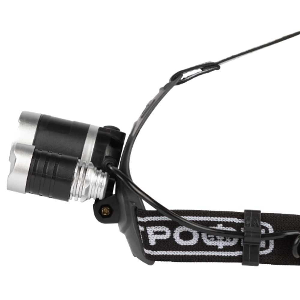 Фонарь налобный светодиодный Трофи GA-106 аккумуляторный 4 режима трехламповый High Power Headla | Налобные фонари