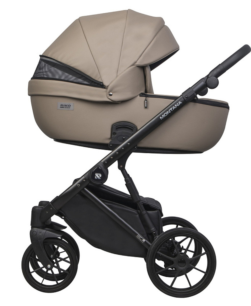 Детская коляска Riko Basic Montana Ecco 3 в 1 22 Beige