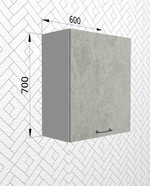 Лофт Бетон светлый П 601