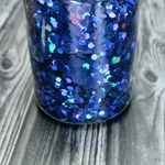 Блестки Глиттеры 2,5 мм. - Синий голографик универсальные для творчества, рукоделия, для смолы, дизайна ногтей, декор...