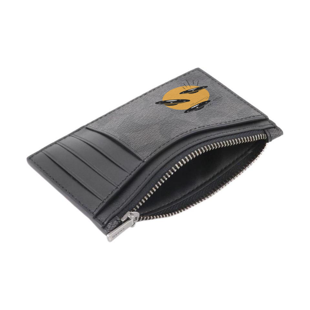 Картхолдеры и кошельки COACH Card Case 13 UFO PVC, C4281-QBA45（Group460-UFO)