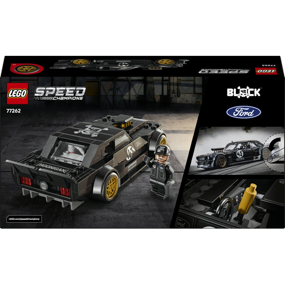 Конструктор LEGO Speed Champions Ford Mustang Hoonicorn V 772621 Кена Блока — фото 12