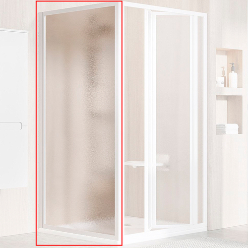 Душевая стенка Ravak Supernova PSS-90 94070100ZG профиль Белый стекло Grape