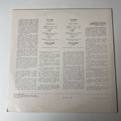 Винтажная виниловая пластинка LP И. С. Бах, Гарри Гродберг, Токкаты (СССР 1980)