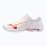Женские Кроссовки волейбольные Mizuno Wave Lightning Pro white/rose elegance/lava falls