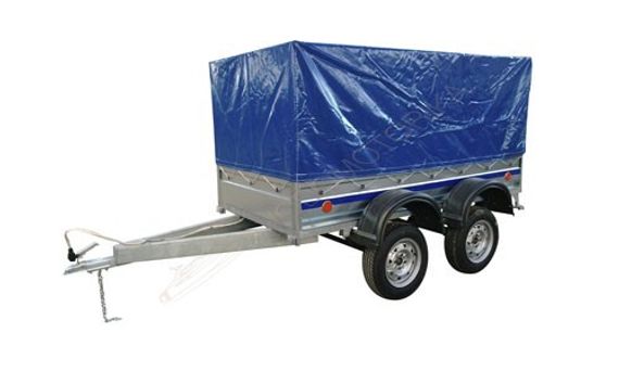 Прицеп Престиж 7135 2.56х1.3 высокий тент 1.1 м ( двухосный )