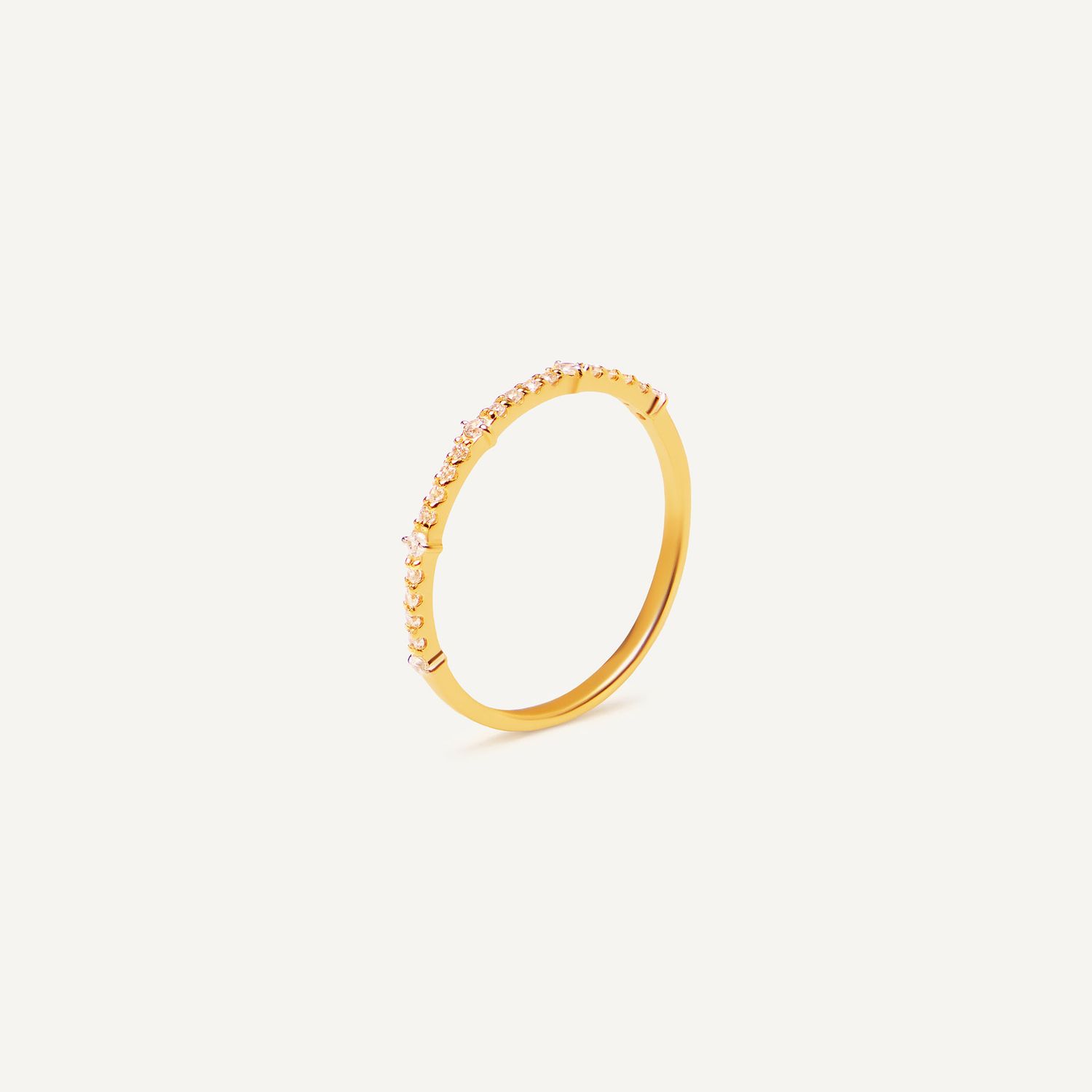 Кольцо Classic Half Shiny Band Gold