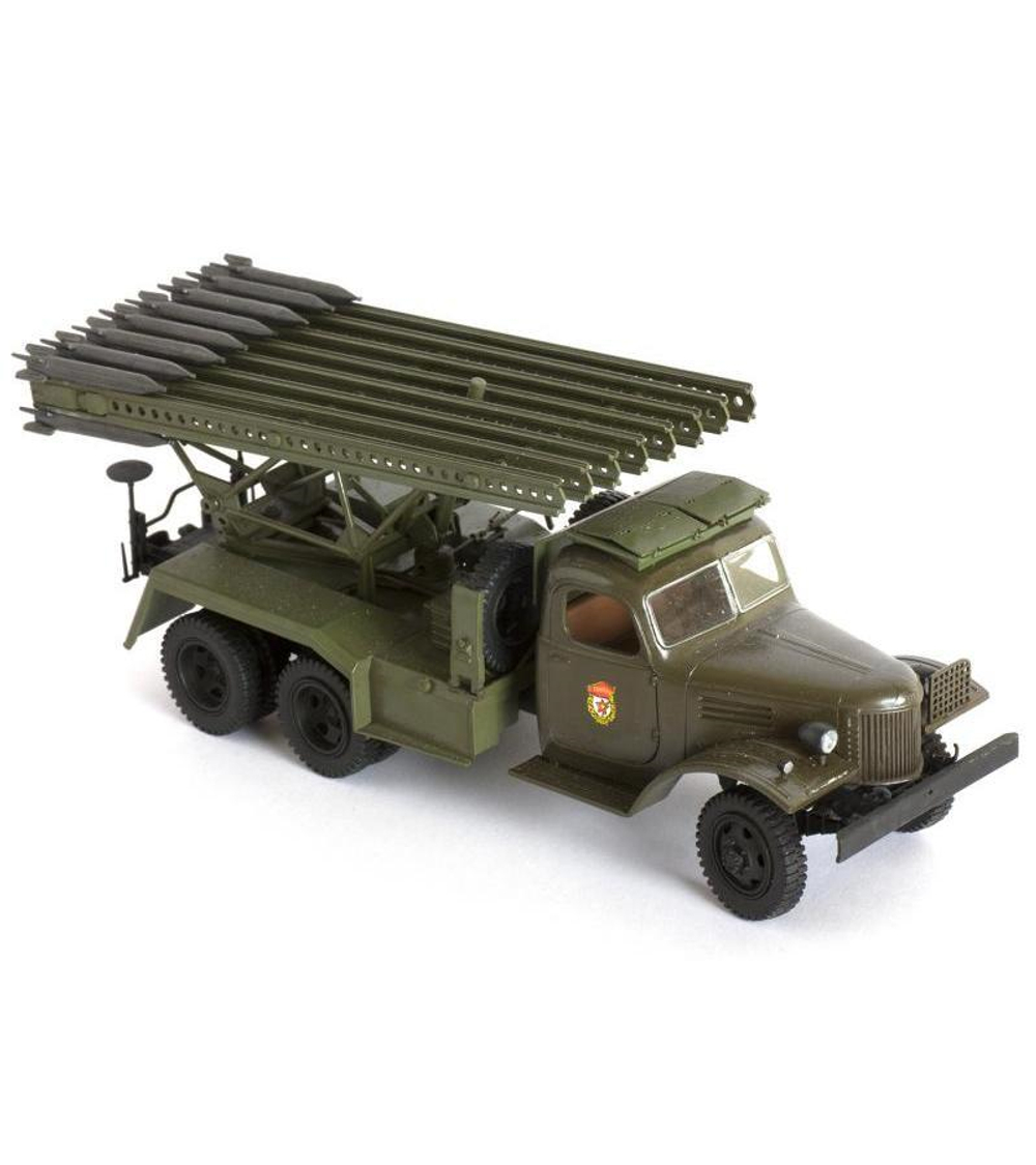 Сборная модель ZVEZDA Гвардейский реактивный миномет БМ-13 «Катюша», 1/35