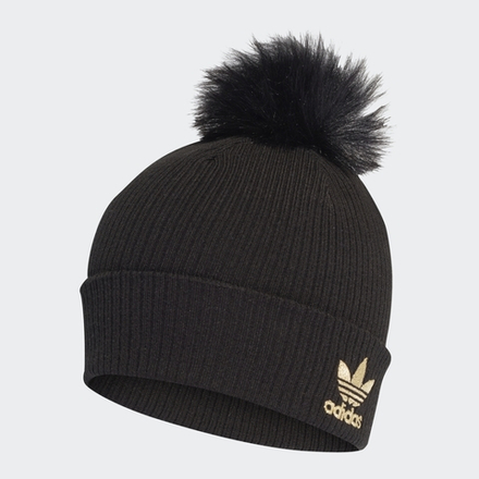 Шапка adidas Originals W FUR POM BEANI