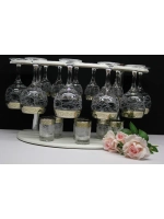 Барный набор 18 предметный с фужером