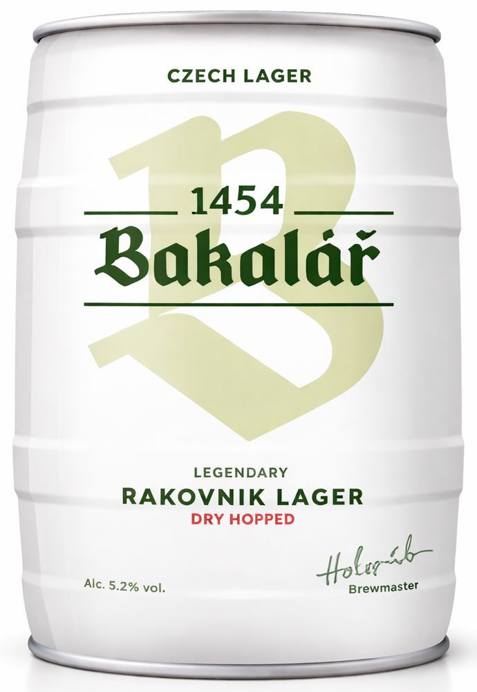 Пиво Бакалар Холодного Охмеления / Bakalar Za Studena Chmeleny 5л - бочонок