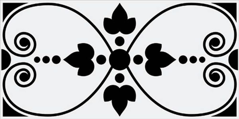 Декор Rosiers Negro