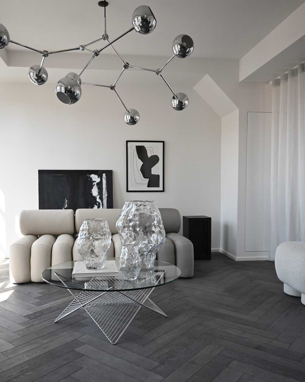 Ваза 101 Copenhagen Katachi Vase, Medio, Clear