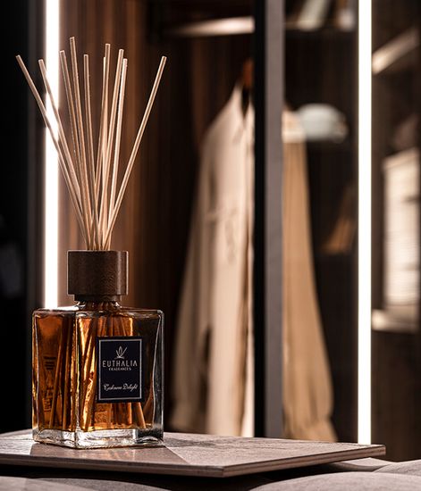 Cashmere delight, ароматический диффузор с палочками, Euthalia Fragrances
