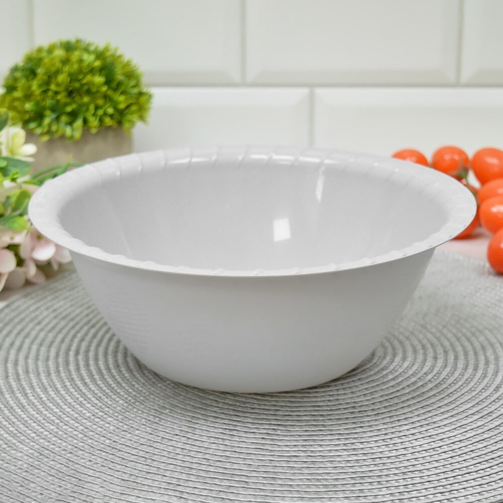 Миска 2л d244мм, дымчатая, №3