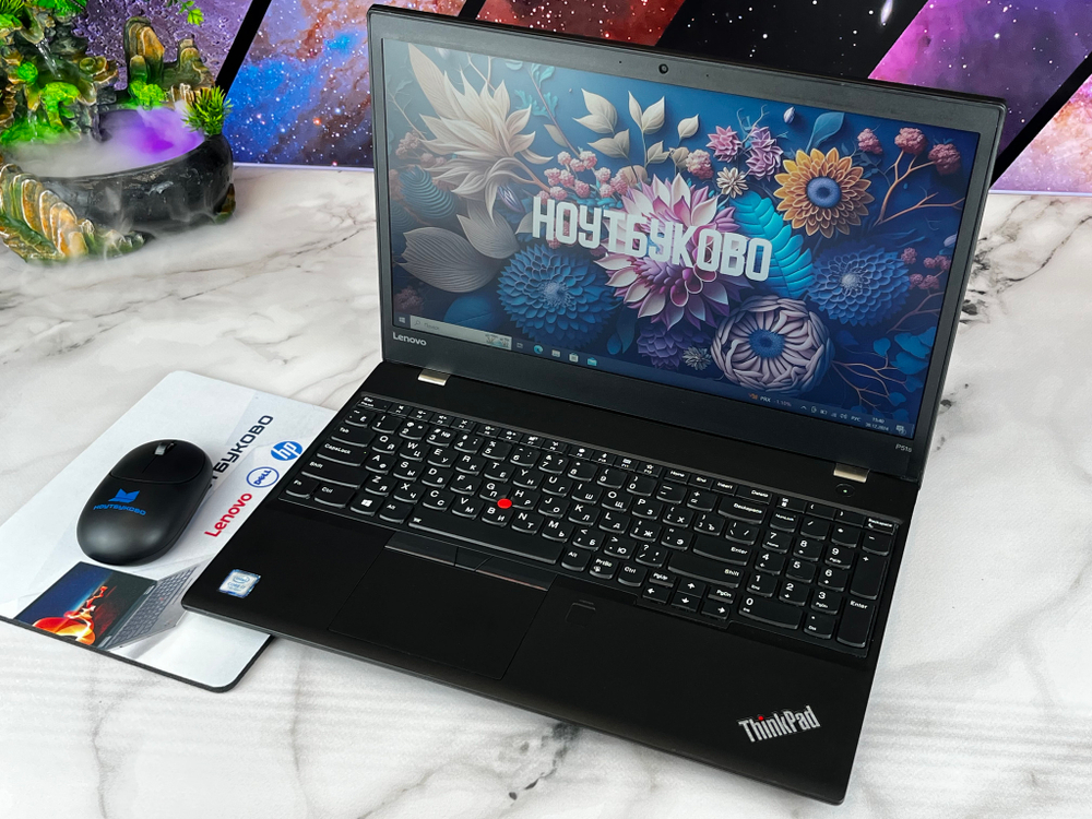 Ноутбук Lenovo ThinkPad P51s, Core i7-6500U, 15.6", FHD, IPS Quadro M520 2Gb, Windows Pro, Чёрный, Русская раскладка