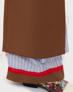 UNDERCOVER БРЮКИ КОРИЧНЕВЫЕ