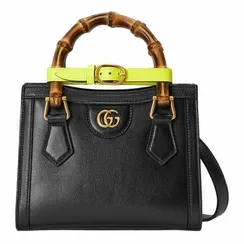 Сумка-тоут Gucci Diana размера мини черный