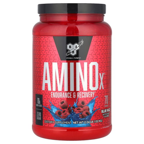 BSN, AminoX®, Endurance & Recovery, Blue Raz, 1,02 кг (2,24 фунта)