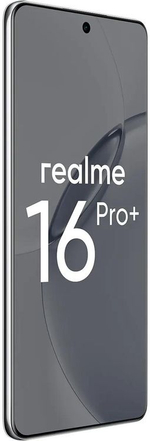 6.8" Смартфон REALME 16 Pro+ 8/256Gb,  RMX5131,  NFC,  AMOLED,  144Гц,  7000мAч,  серый