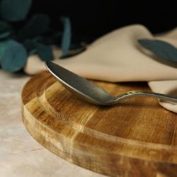 Ложка столовая 20,2 см матовая с золотом   P.L. Proff Cuisine [12]