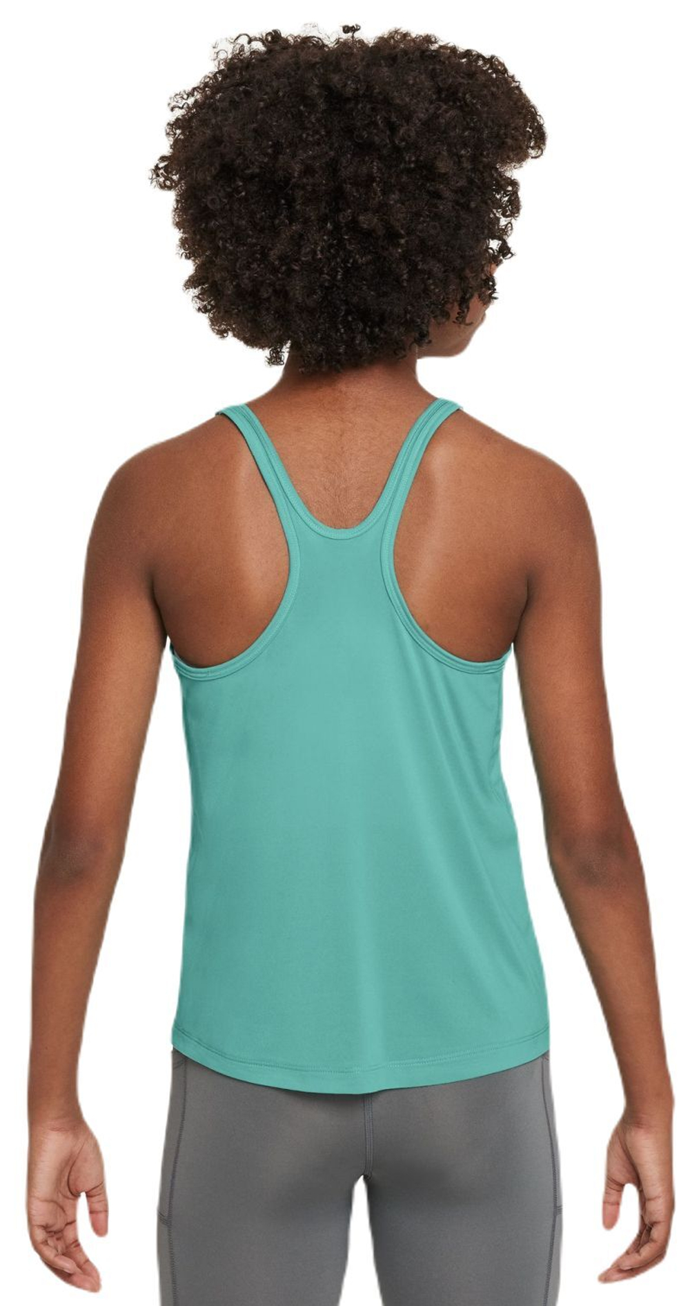 Футболка для девочки теннисная Nike Kids One Classic Dri-Fit Tank - небесный