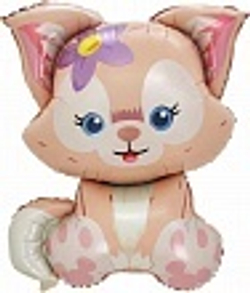 Шар (32""/81 см) Фигура, Лисенок, 1 шт. Б057