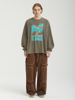Лонгслив W.o.t.s Graphic Washed