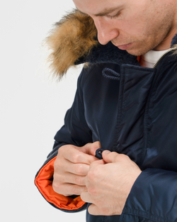 Парка N-3B Slim Fit (Replica Blue) Alpha Ind.