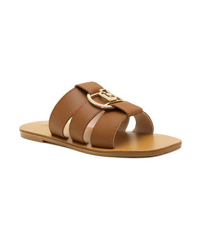 Шлепанцы кожаные saba 08 Liu Jo - коричневый(SA4119 P0102)