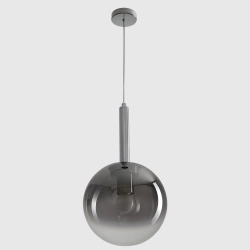 Светильник подвесной Crystal Lux ECLIPSE SP1 D200 CHROME